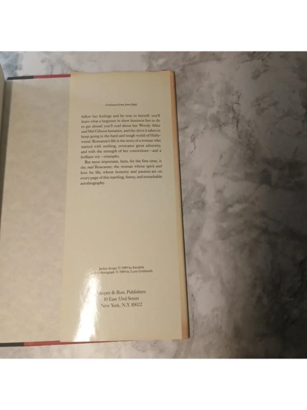 Roseanne : My Life as a Woman by Roseanne Barr (1989, Hardcover)